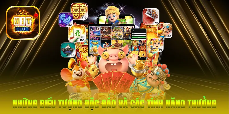 Những biểu tượng độc đáo và các tính năng thưởng hấp dẫn trong trò chơi