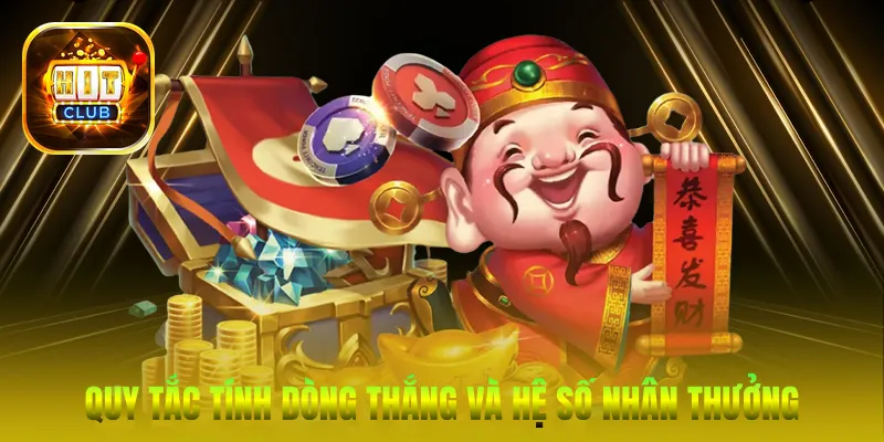 Quy tắc tính dòng thắng (Paylines) và hệ số nhân thưởng