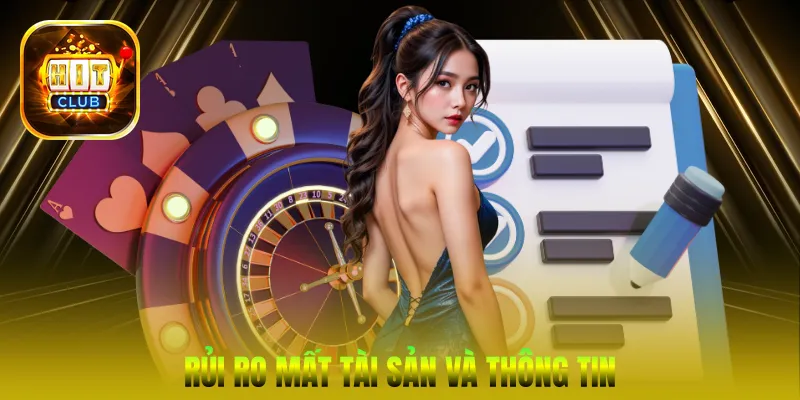 Rủi ro mất tài sản và thông tin